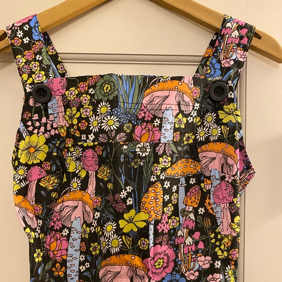 Nooworks Mushroom Overalls small NWT - Picture 2 of 5